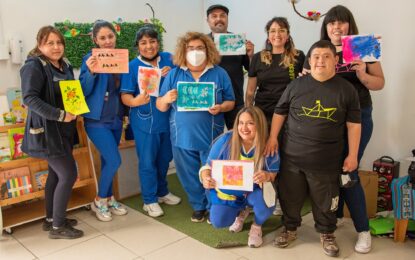 “Barquito de Papel” lleva sus técnicas creativas a equipos de Centros Educativos Culturales de la Infancia de Iquique y Los Verdes