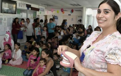 Realizan taller dental para menores del sector El Boro   