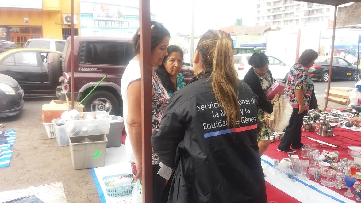 Sernameg difundió Agenda de Género y  programas en Feria Itinerante de Iquique