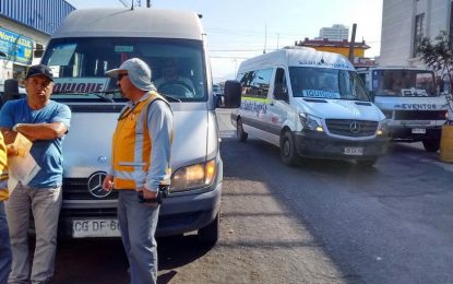 Seremi de Transportes y Telecomunicaciones realizó más de 200 controles en 6 días de operativo por fin de semana largo