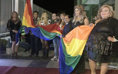 Alto Hospicio izó la bandera de la diversidad sexual