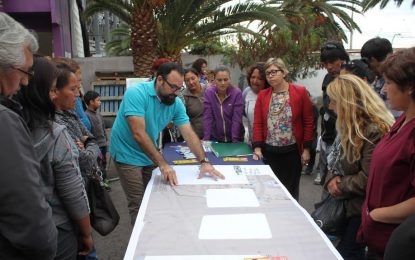 Familias de Comité 20 de Enero trabajan en diseño participativo de centro cívico Altos de Playa Blanca