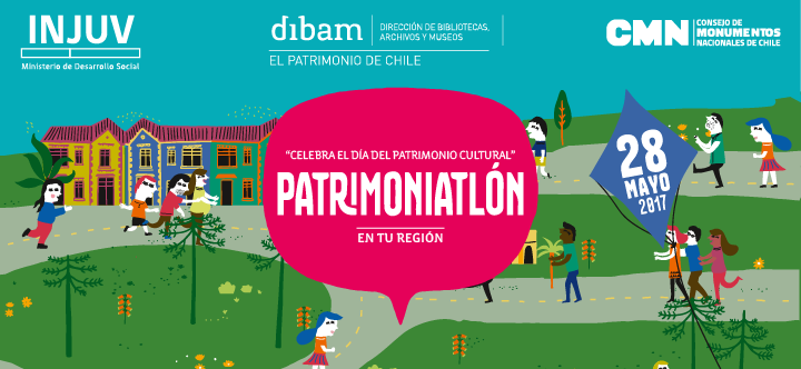 INJUV y CMN te invitan a ser parte de la Patrimoniatlón x todoChile