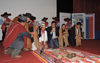 Masiva participación en  Primer Congreso Amawtiku “De Saberes, Ciencias y Tecnología Milenaria” organizado por CONADI e ICCYTA