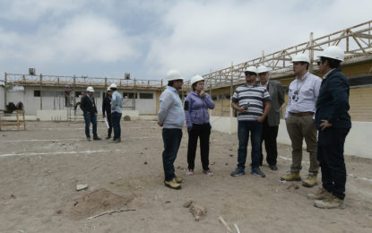 Alcalde Patricio Ferreira visitó obras de nueva escuela especial