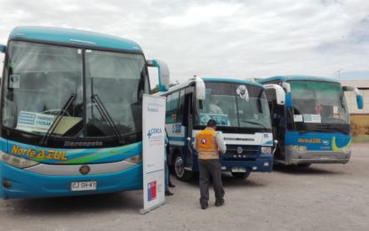 CERCA de mil 400 personas de zonas aisladas de colchane y pozo almonte serán beneficiadas con 4 nuevos servicios subsidiados de transporte