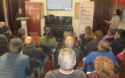 TALLER DE CONSERVACIÓN PARA LAS SALITRERAS HUMBERSTONE Y SANTA LAURA, SUMÓ PARTICIPACIÓN DE PAMPINOS Y EXPERTOS EN PATRIMONIO