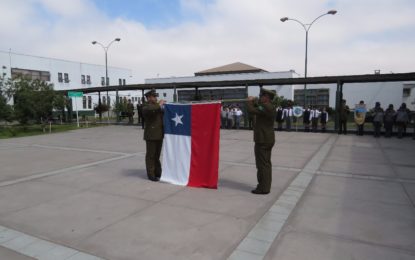 Brigadistas escolares del Colegio Simón Bolívar participaron en ceremonia de juramento