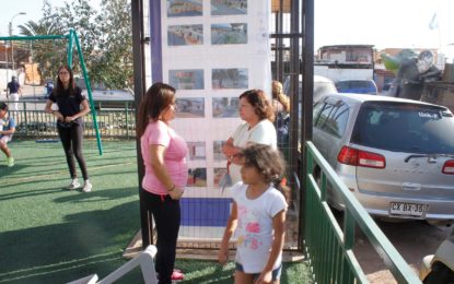 Vecinos de barrio Padre Hurtado-Nuevo Chile conocen proyectos que se ejecutarán en su sector