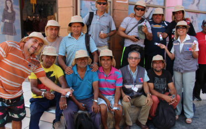 Dirección regional del Trabajo entregó medidas de protección solar a cargadores de Zona Franca Iquique