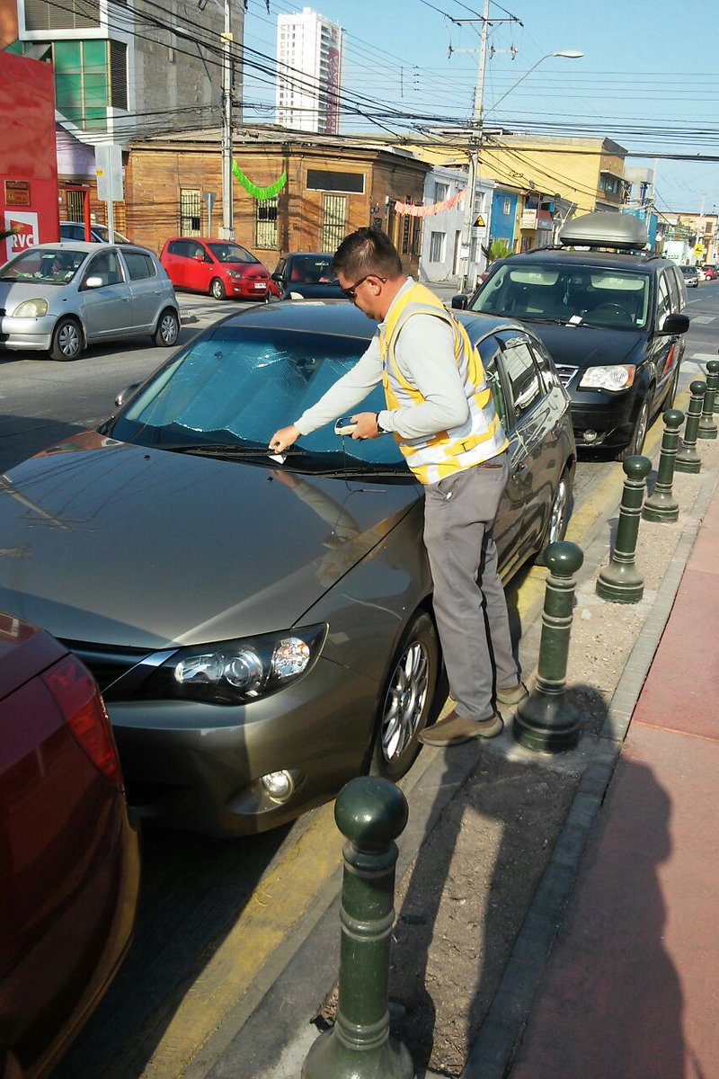 Estacionarse donde las señales lo prohíben fue la multa más cursada por Fiscalización el 2017 en Tarapacá