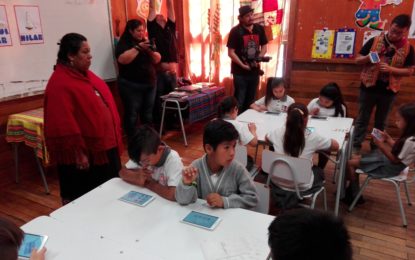 Através de tablets más de 250 estudiantes de Tarapacá  recibieron clases de aymara