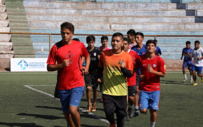 CORMUDEPI REALIZA TALLERES DE FÚTBOL GRATUITOS PARA NIÑOS Y JÓVENES