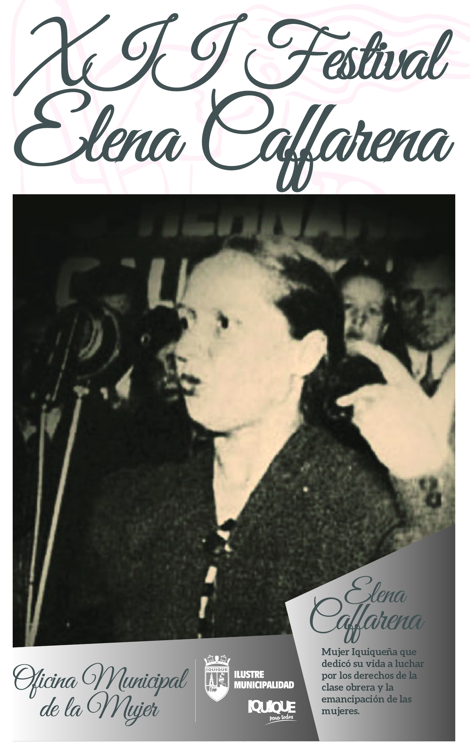 IMI INVITA A PARTICIPAR EN EL XII FESTIVAL DE LA VOZ FEMENINA “ELENA CAFFARENA”