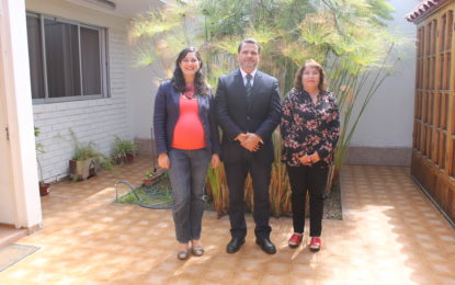 Seremi de Minería, Andrés Pérez y Directora Regional SernamEG, Pamela Hernández,  delinean trabajo conjunto por la inserción de  las mujeres al rubro minero regional.  