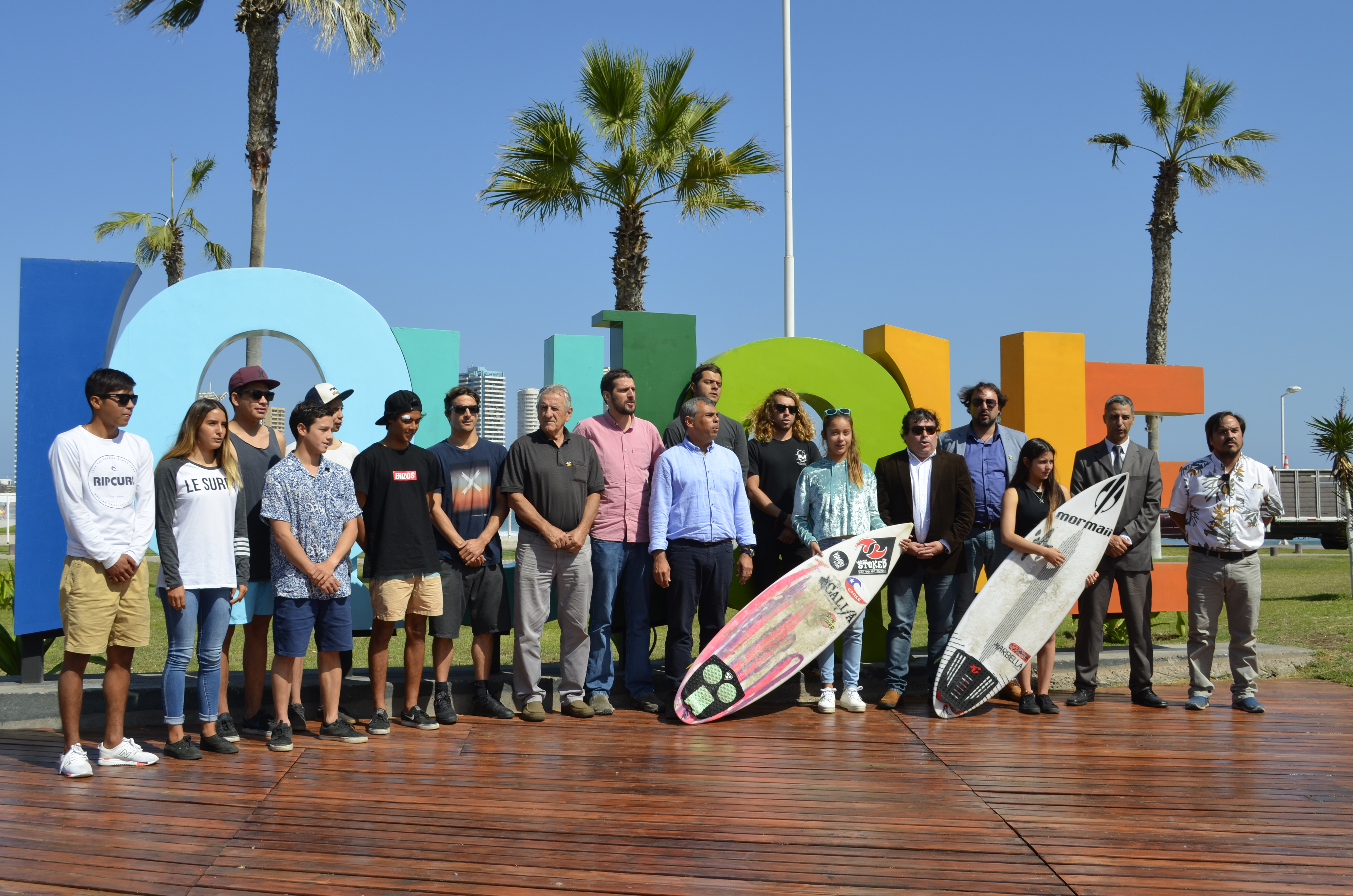 Hoy se lanzó oficialmente el campeonato de Surf “Héroes de Mayo Iquique pro 2018”