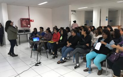 Presentaron programas de SernamEG  a mujeres jefas de hogar de Alto Hospicio