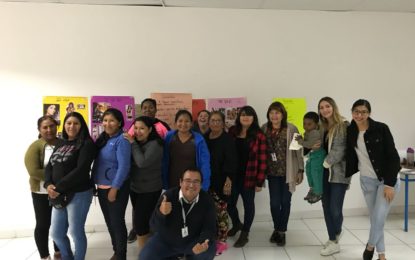 Mujeres hospicianas analizaron la   autonomía física, sexual y reproductiva