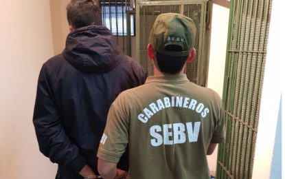 SEBV DE CARABINEROS DETIENE A PELIGROSO DELINCUENTE 