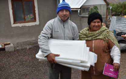 MUNICIPIO ENTREGA AYUDA A VECINOS ANTE FRENTE DE LLUVIA Y GRANIZADAS   