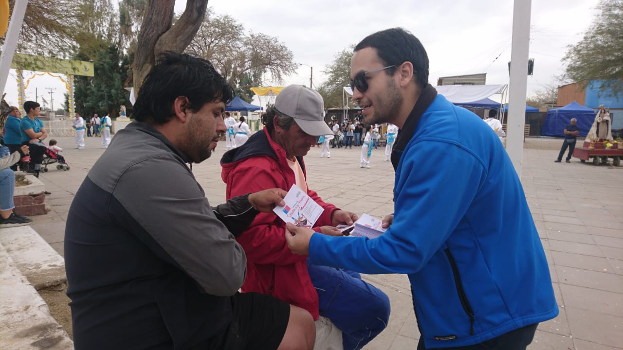 Fosis lanza Campaña …..Cuidando tu bolsillo en  fiesta de La Tirana