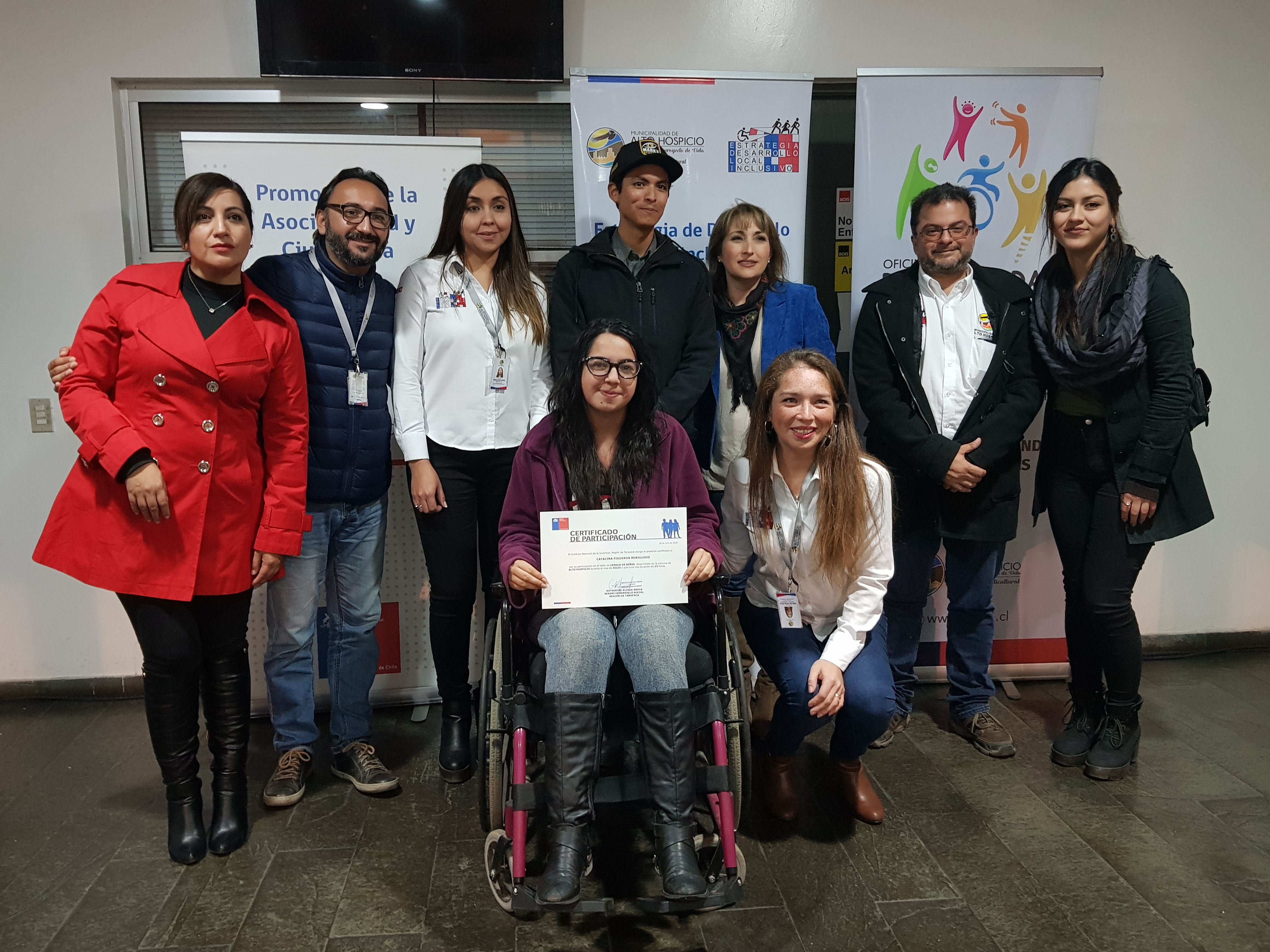 Municipalidad de Alto Hospicio es el primer municipio que cuenta con un guardia capacitado en lenguaje de señas