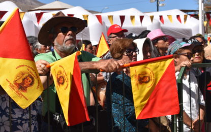 Obispo presidió misa de honor  en la fiesta de San Lorenzo