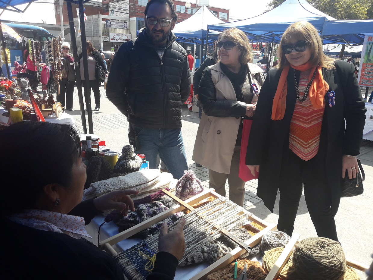 Jefas de Hogar expusieron sus talentos   en feria emprendedora en Alto Hospicio