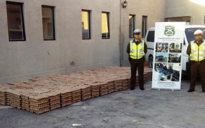 INCAUTAN MÁS DE 21 MIL UNIDADES DE HUEVOS DE CONTRABANDO