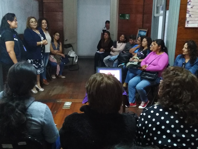 En jornada informativa de Prodemu describieron  los diversos apoyos para el desarrollo femenino