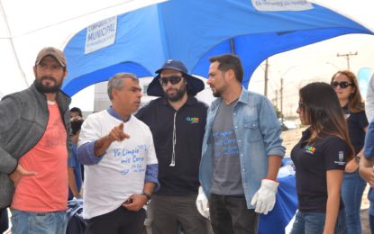 Tres toneladas de basura retiran voluntarios en operativo municipal en Cerro Dragón