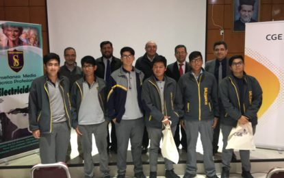 Alumnos de Liceo Domingo Savio asistirán a pasantías estudiantiles en CGE