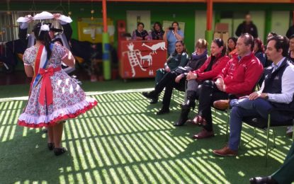 Con Cueca Inclusiva se inauguran Huertos Escolares en la región