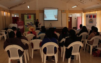 Mujeres de Camiña reciben capacitación de Energía