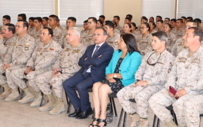 Sence certifica a 100 soldados conscriptos del Ejercito en Pozo Almonte