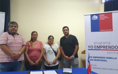 Migrantes de Alto Hospicio  e Iquique,  iniciaron participación  en programa de Emprendimiento.