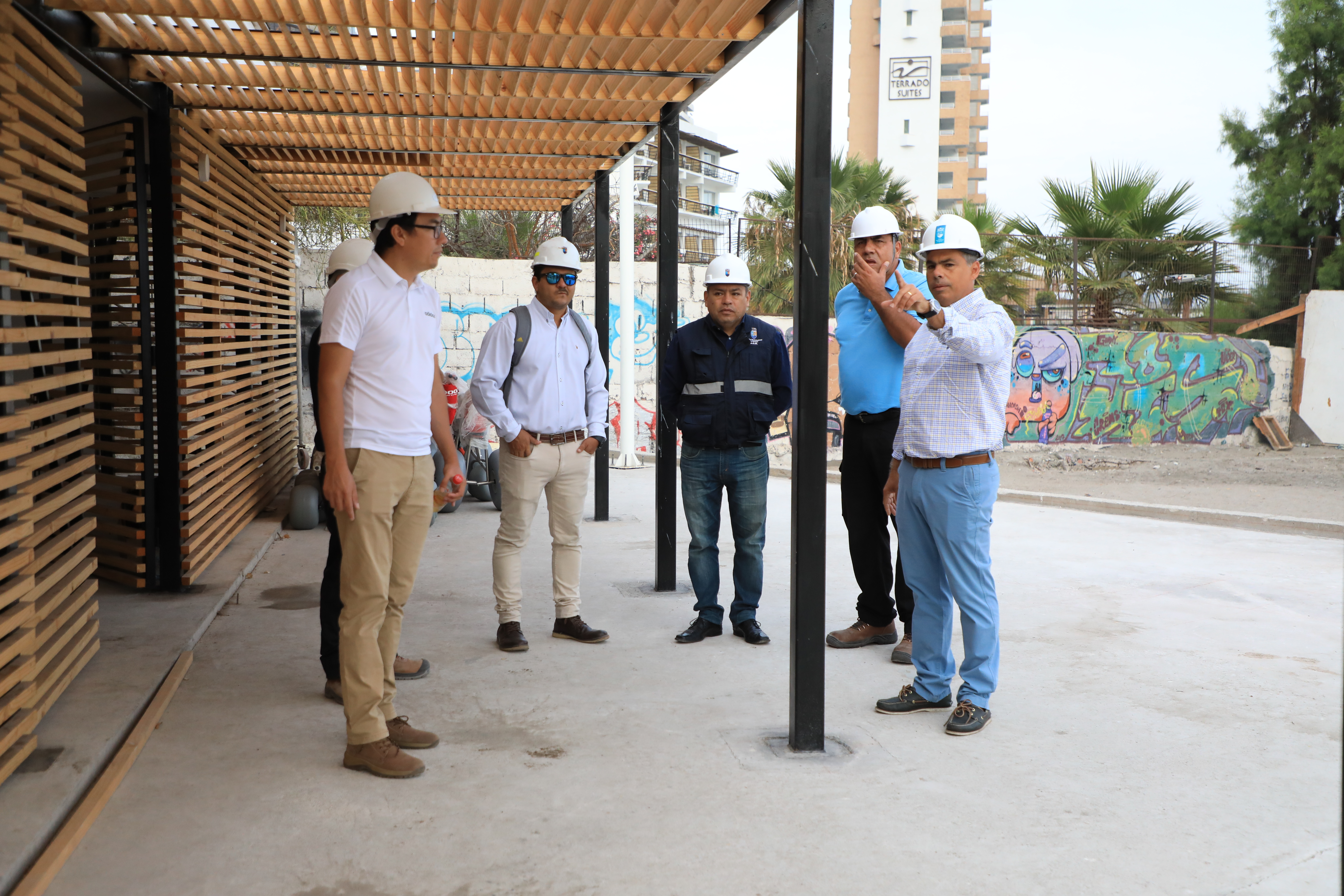 AVANZAN OBRAS DE AMPLIACIÓN Y MEJORAMIENTO DE PLAYA INCLUSIVA EN BALNEARIO CAVANCHA