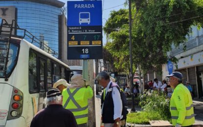 PARADEROS DIFERIDOS: LABOR MUNICIPAL PARA INCENTIVAR EL USO DEL TRANSPORTE PÚBLICO