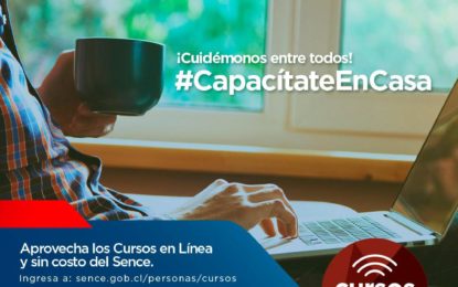 Sence Tarapacá invita a formarse en línea con 47 cursos sin costo