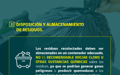 Lanzan Campaña de buenas prácticas ambientales de limpieza y desinfección durante la Pandemia por Covid-19