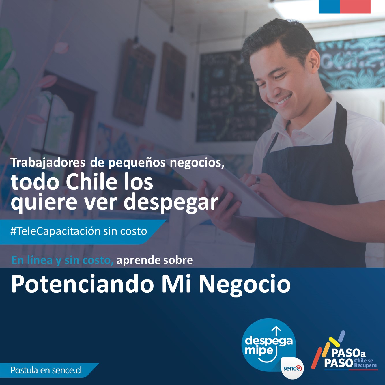 Abiertas las postulaciones a 3 cursos para micro y pequeños  empresarios de Tarapacá