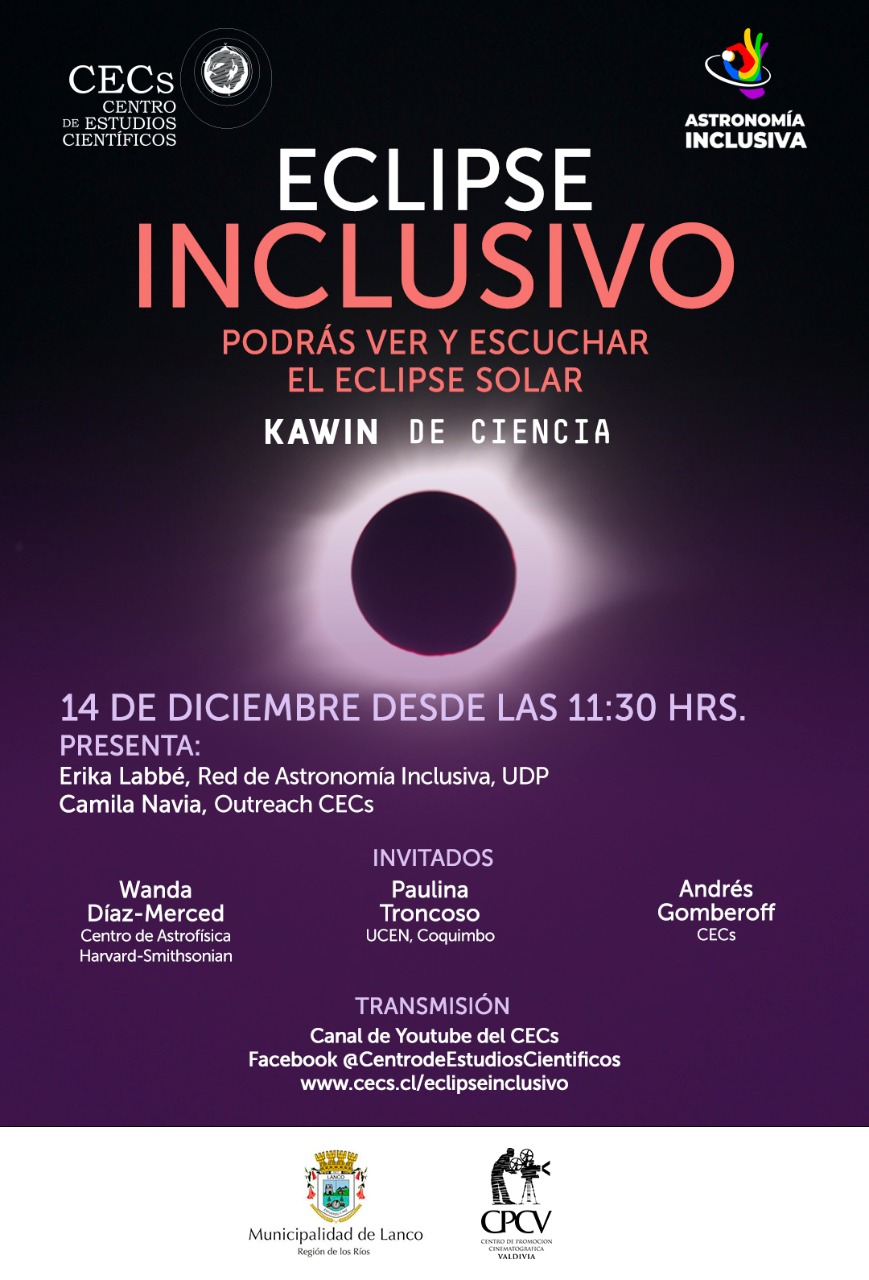 Lanzan Eclipse Solar Inclusivo una experiencia visual y audible