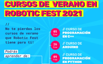 Robotic Fest: cursos de verano gratis para estudiantes y profesores