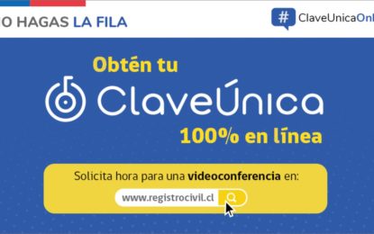 Registro Civil anuncia entrega de ClaveÚnica en línea   