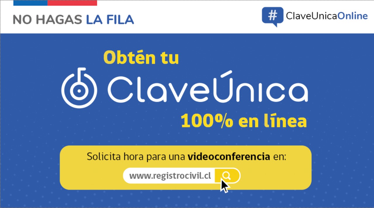 Registro Civil anuncia entrega de ClaveÚnica en línea   