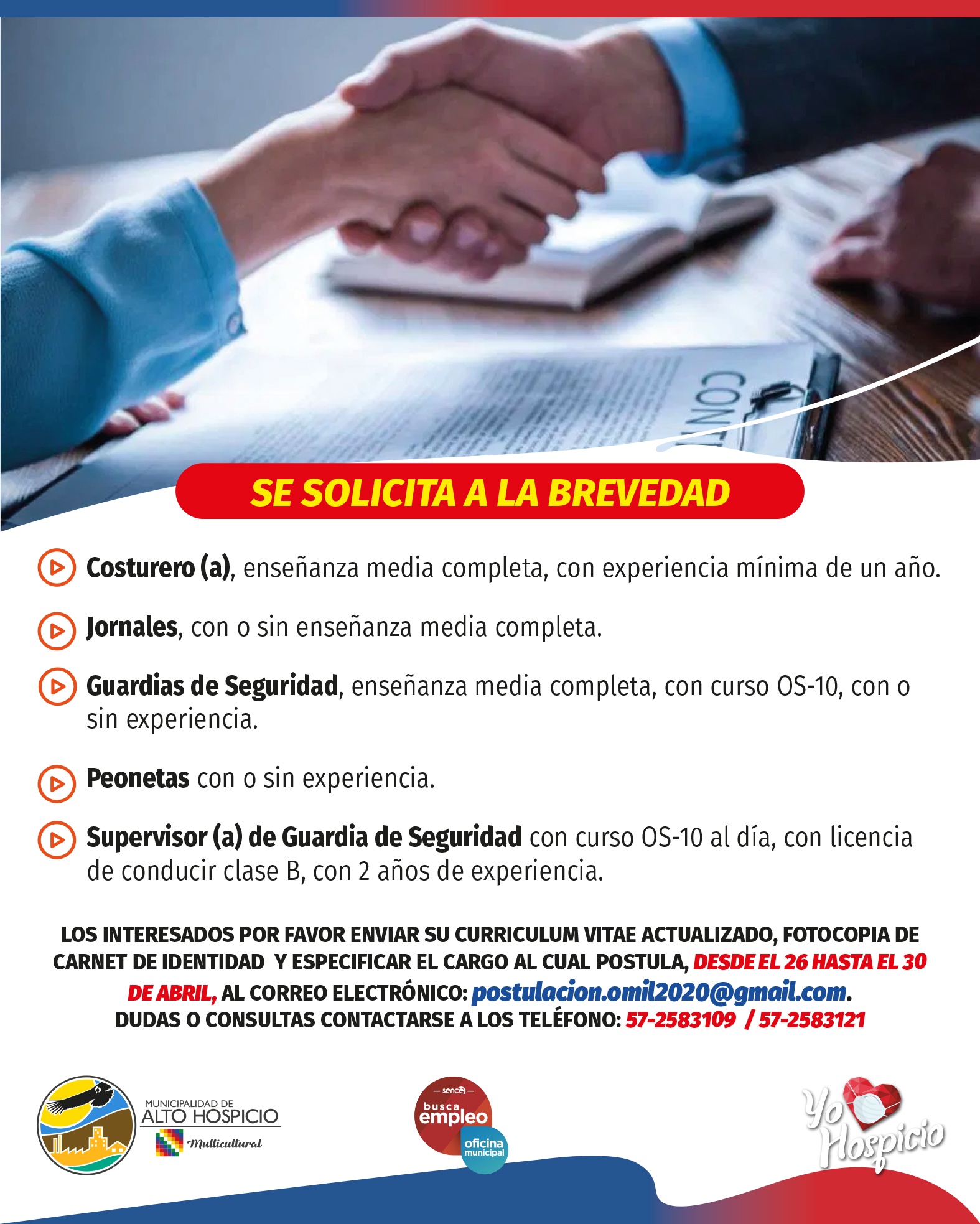 Oferta Laboral