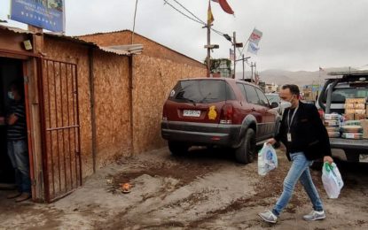 Municipalidad de Alto Hospicio y Caritas Chile entregan aportes