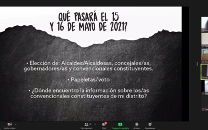 Estudio de PRODEMU analiza la intención de las mujeres por participar en las próximas elecciones