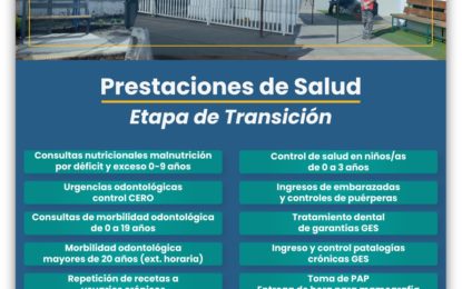 Salud MAHO informa prestaciones de salud