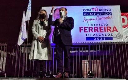 Patricio Ferreira Rivera fue reelecto y comienza segundo periodo como alcalde de Alto Hospicio